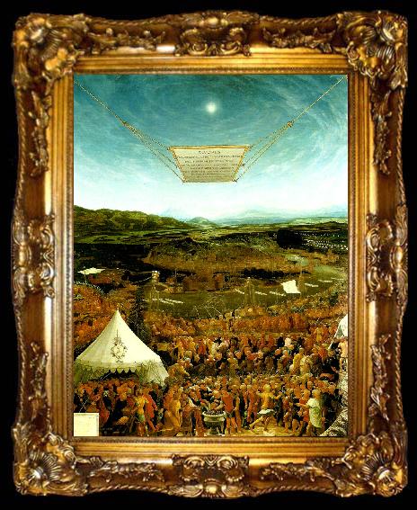 framed  abraham sehopfer mucius scaevola infor konung porsenna, ta009-2